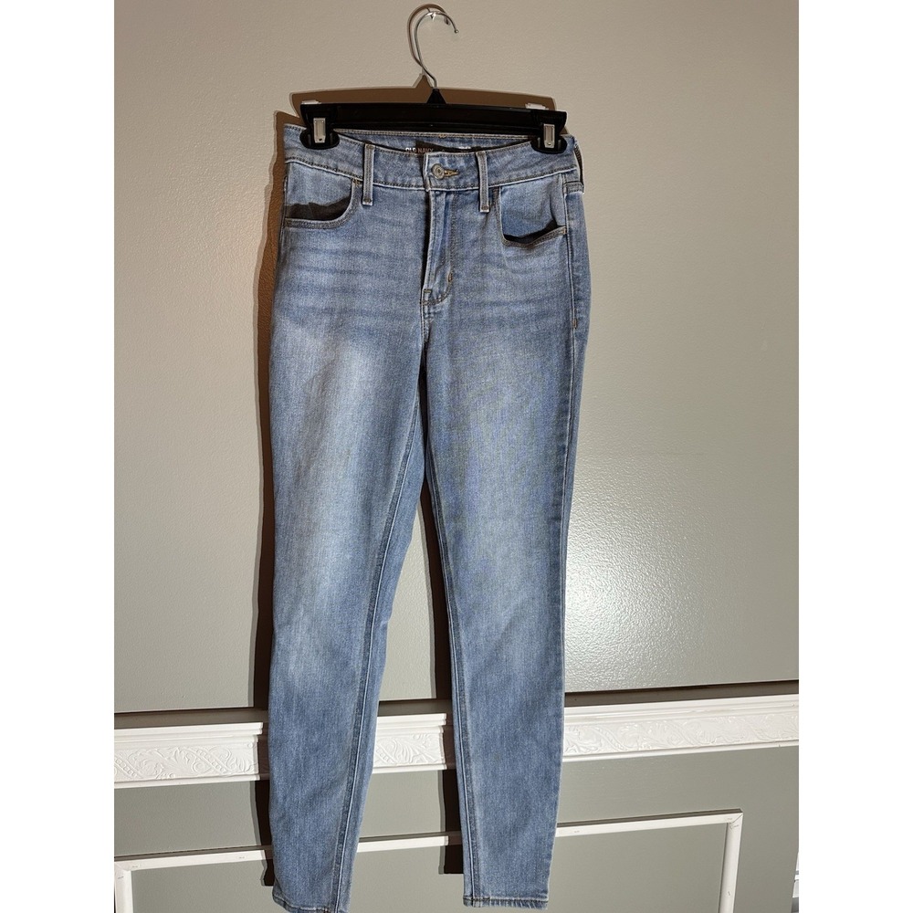 Old Navy Wow Jeans‎ Super Skinny High Rise Size 0  EUC